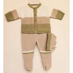 GENERICO - Conjunto Tricolor bebe MANDALAY KNITS