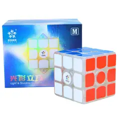YUXIN - Geekcuber Cubo 3x3 Light Shadow Magnético