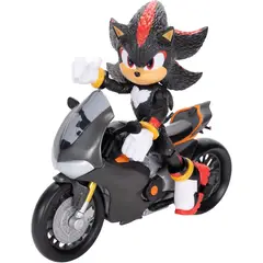 SONIC - Figura Movie the Hedgehog 3 Shadow con Motocicleta