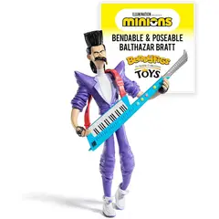 MINIONS - Figura de Accion Flexible BendyFigs Balthazar Bratt