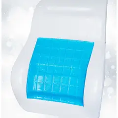 GENERICO - Cojín Lumbar Viscoelástico con Gel - Soporte Ergonómico