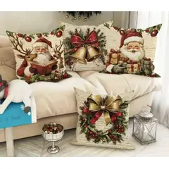 GENERICO - Cojin Navideños pack de 4