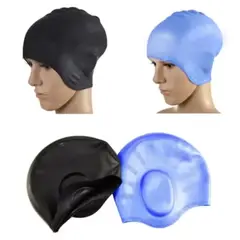 GENERICO - Pack 3 Gorro De Natación Látex Talla Estándar