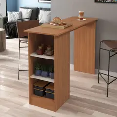 GENERICO - Mesa Desayunador Marrón R&R MUEBLES