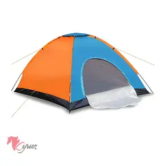 NO LOGO - Carpa Manual Para 8 Personas
