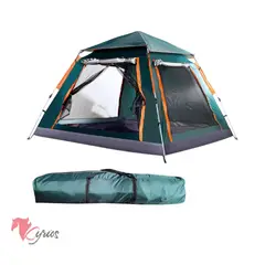 NO LOGO - Carpa De Camping Para 4 Personas