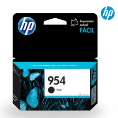 HP - Cartucho De Tinta Original 954 Black L0S59AL Para OfficeJet Pro 7740