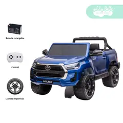 GENERICO - Carro a Batería 4x4 Toyotta ultiman Blue