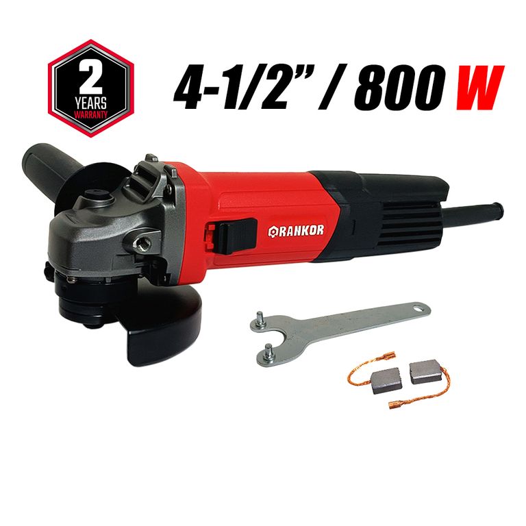 Amoladora Esmeril Angular Industrial 4 1/2" RAG800401 800W 11000rpm