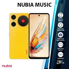 ZTE - Nubia Music 4+4GB Ram 128GB Orange