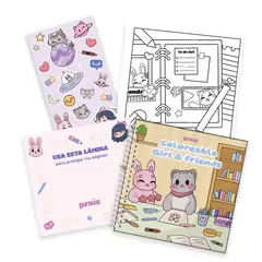 GENERICO - LIBRO PARA COLOREAR GIRI & FRIENDS