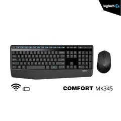 LOGITECH - KIT 2 EN 1 TECLADO Y MOUSE MK345 INALAMBRICO