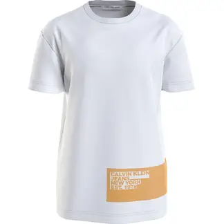 CALVIN KLEIN - CAMISETA STENCIL BLOCKING LOGO TEE CK