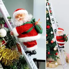 GENERICO - Juguete Musical de Papá Noel con Escaladera