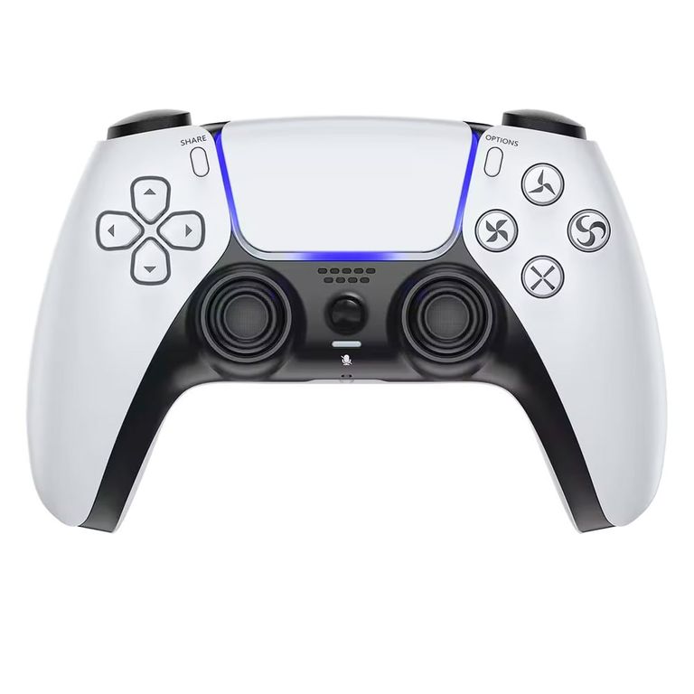 Mando para PS5 Blanco Alternativo Inalámb Háptica Adaptativos Mod A