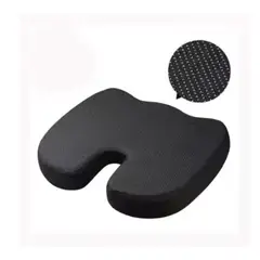 GENERICO - Cojín de Asiento Ortopédico+ Memory Foam con Funda Lavable