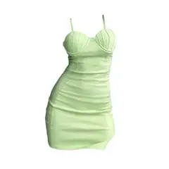 GENERICO - VESTIDO CORTE SIRENA PARA DAMA