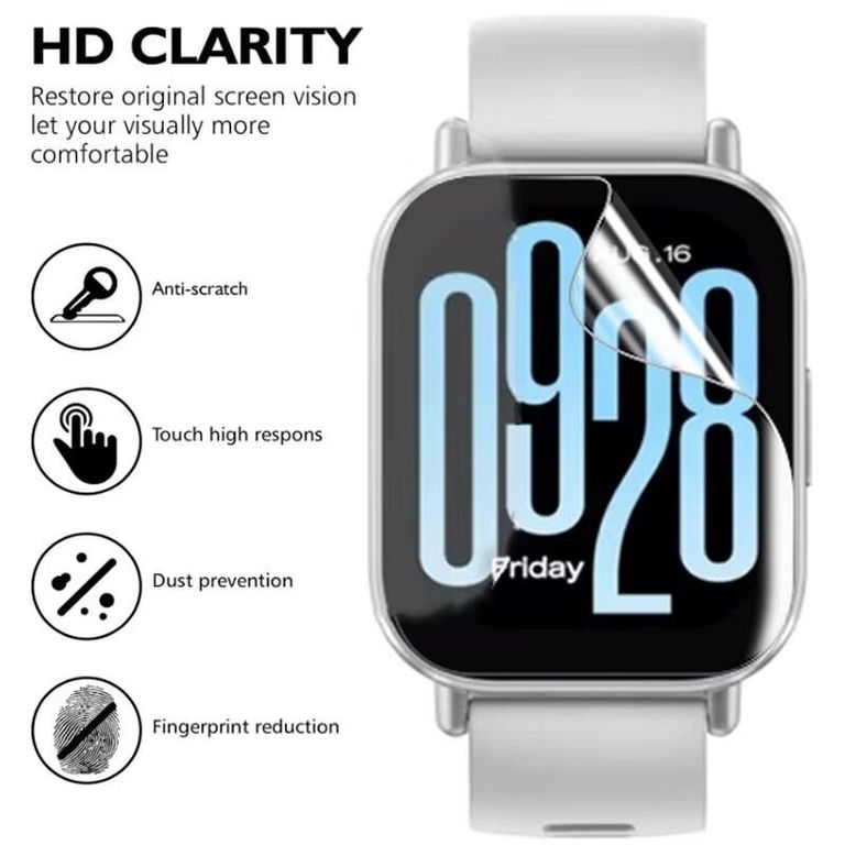 Reloj Redmi Watch 5 Active Blanco + 2 protector Hydrogel
