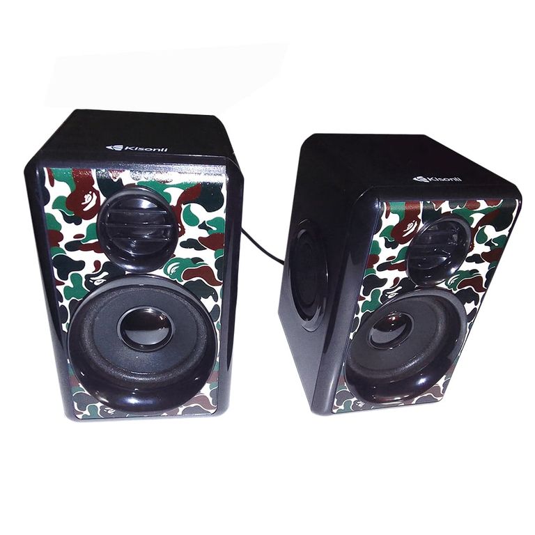 Parlante Stereo 2.0 - multimedia - PC Laptop Tablet Cel MP4