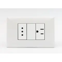 SINTHESI - TOMACORRIENTE DOBLE 01 DE 3 EN LINEA Y 01 AMERICANO S17