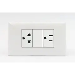 SINTHESI - TOMACORRIENTE DOBLE 01 UNIVERSAL Y 01 AMERICANO S17