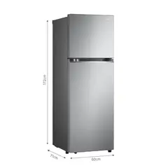LG - Refrigerador GT33BPP 335 Litros Top Freezer Plateado - Eficiencia Energética y Diseño Moderno