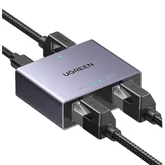 UGREEN - Premium Adaptador Splitter Rj45 Out Original Splitter Pc Tv