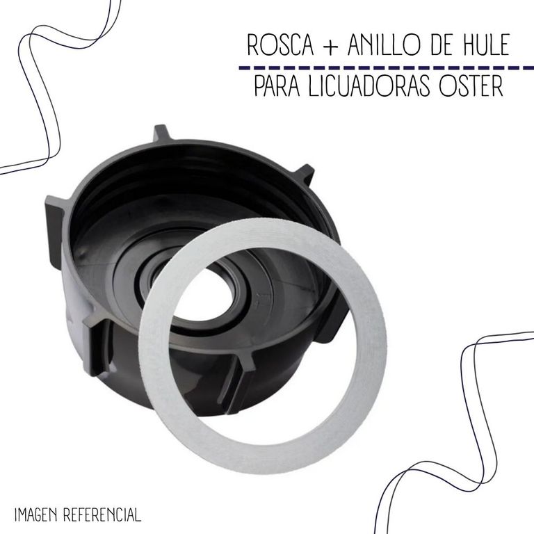 Rosca con Anillo de Hule para licuadoras