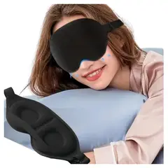 GENERICO - Máscara para Dormir 3D Bloqueo Absoluto de Luz