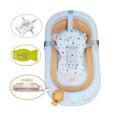 BABY KITS - Bañera plegable para Bebes Aquarium Orange