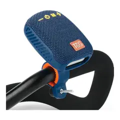 GENERICO - Parlante para bicicleta altavoz inalámbrico Bluetooth color azul