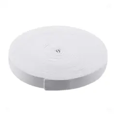 GENERICO - Elástico Resorte Poliéster Blanco De 5cm X 45 Metros