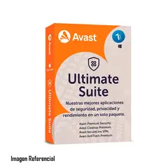 AVAST - ANTIVIRUS ULTIMATE 1 PC 12 MESES PN 5377791