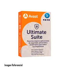 AVAST - ANTIVIRUS ULTIMATE 3 PC 12 MESES PN 5377793