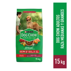 DOG CHOW - Alimento para perro Medianos y Grandes 15kg