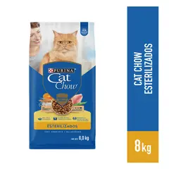 CAT CHOW - Alimento para gatos esterilizados 8kg