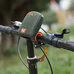 GENERICO - SPEAKER PARA BICICLETA VERDE MILITAR