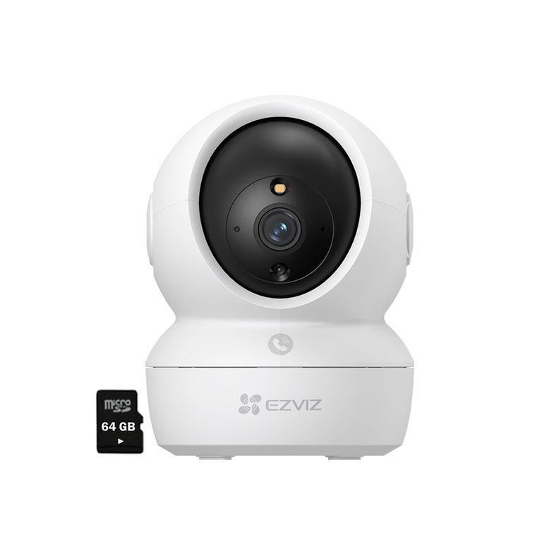 Cámara Wifi H6C PRO 3MP Gira 360 Llamada app + Micro SD 64Gb