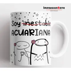IMPRESIONARTE - Taza Horoscopo Acuario - Original