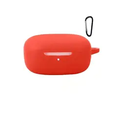 GENERICO - Funda de silicona para auriculares Xiaomi Redmi Buds 6 Play- Rojo