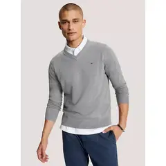 TOMMY HILFIGER - SWEATER M SYRACUSE VNECK SWEATER TH