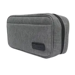 TEROS - Cartuchera ﻿ Estuche ﻿Organizador Portacables TE-ACS9014, gris