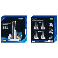 VARIOS - Base Cooler Y Cargador Multifuncional PS5 fat slim y pro