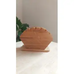 GENERICO - Servilletero de Madera 13x4x10 cm