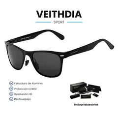 VEITHDIA - Lentes de Sol Sport - Polarizados - UV400
