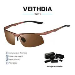 VEITHDIA - Lentes de Sol Sniper - Polarizados - UV400