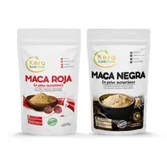 KERA SUPERFOODS - PACK MACA ROJA + MACA NEGRA 1KG