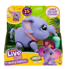 LITTLE LIVE PETS - Mi Elefante Caminador +25 Sonidos y Reacc