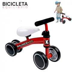 GENERICO - BICICLETA BUGUI ESTIMULACION DE EQUILIBRIO ROJO