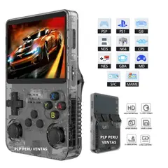 GENERICO - CONSOLA R36S PORTATIL JUEGO NEGRO